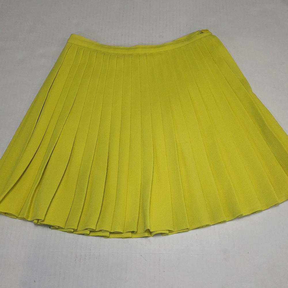 American Apparel Girls Yellow Skirt Size Small